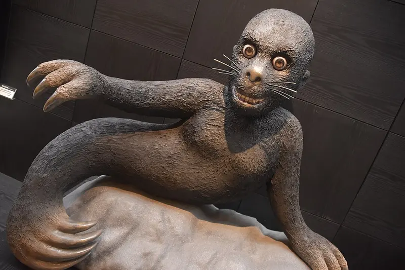 印旛沼出現怪獣